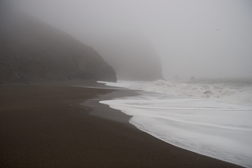 beach fog